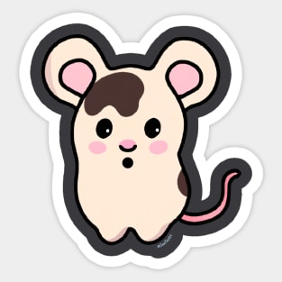 Mouse Cow Cutie Sticker